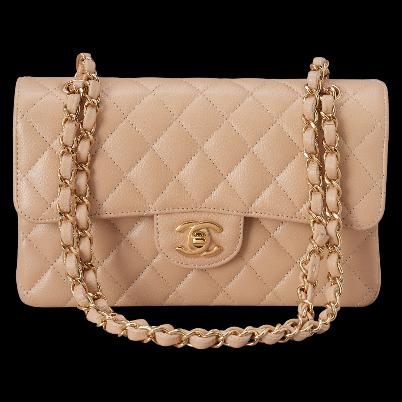 CHANEL(USED)샤넬 캐비어 클래식 스몰 플랩백