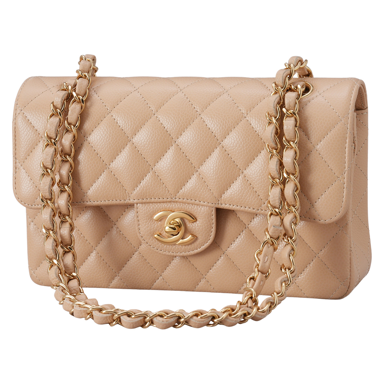 CHANEL(USED)샤넬 캐비어 클래식 스몰 플랩백