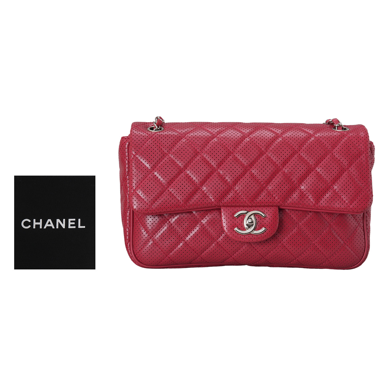 CHANEL(USED)샤넬 시즌 클래식 라지 체인 플랩백