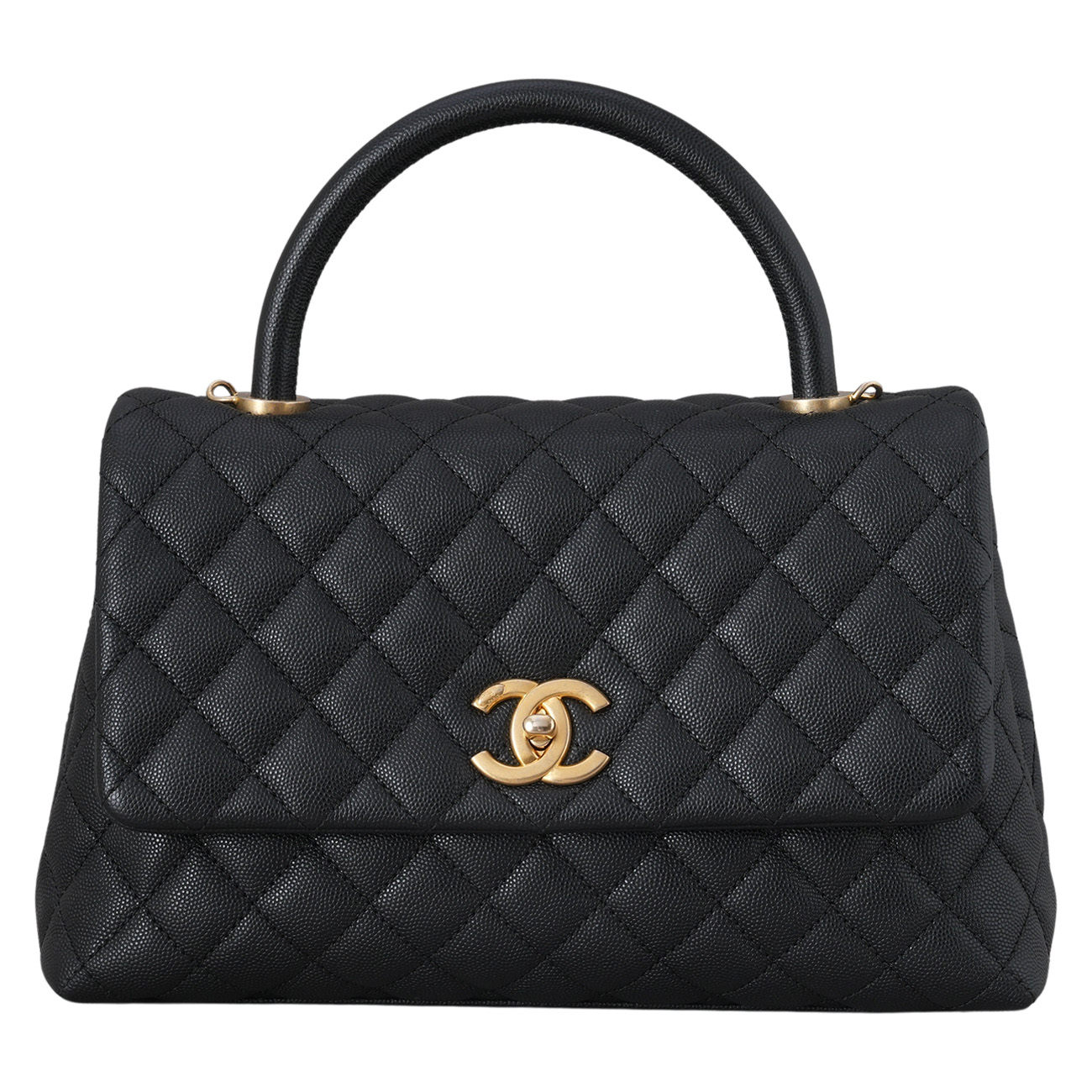 CHANEL(USED)샤넬 캐비어 코코핸들 28