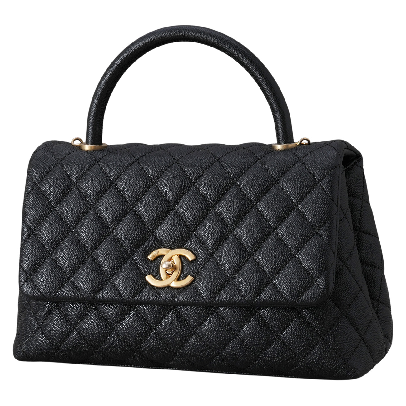 CHANEL(USED)샤넬 캐비어 코코핸들 28