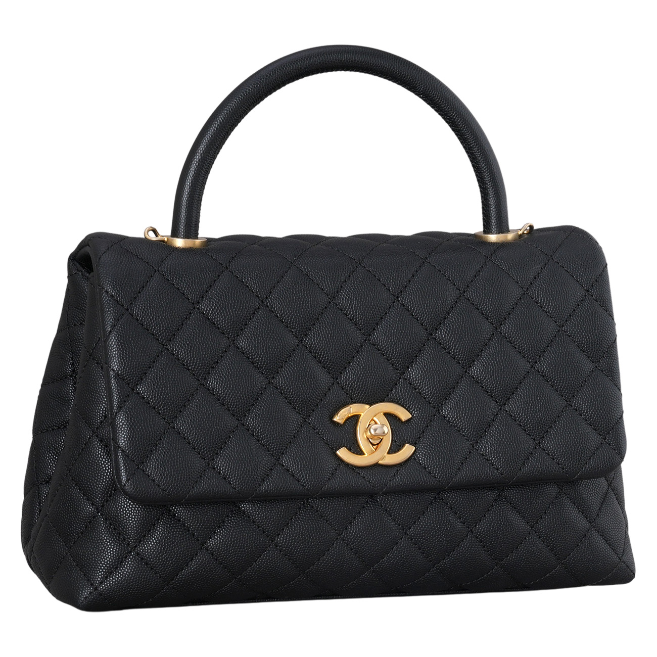 CHANEL(USED)샤넬 캐비어 코코핸들 28