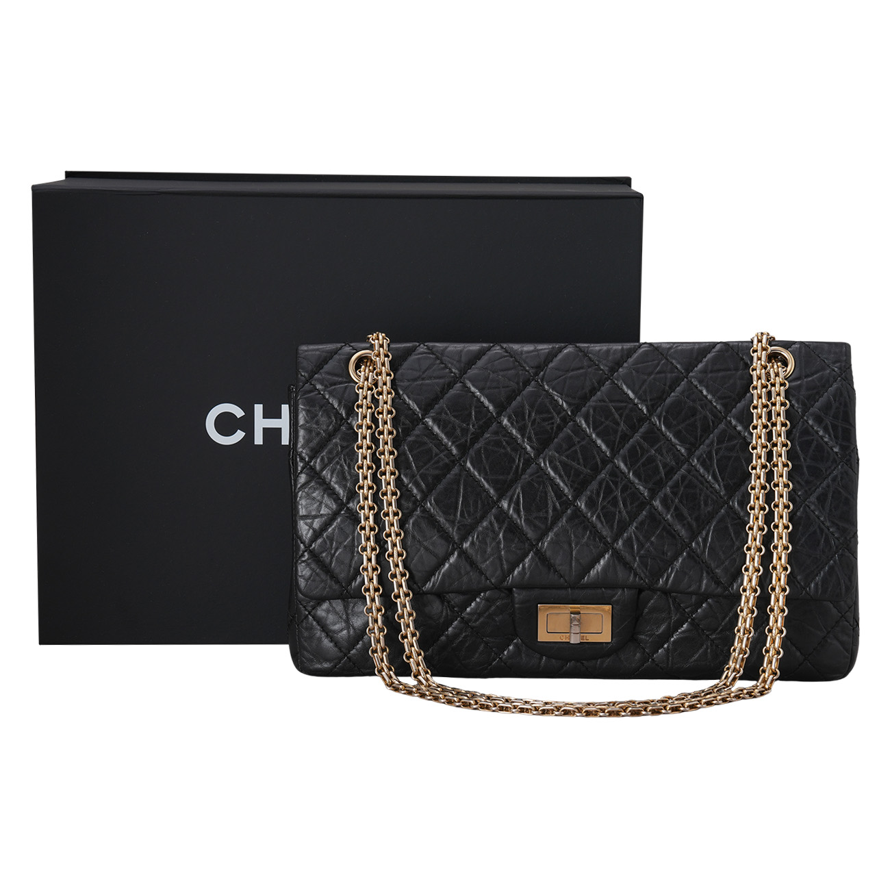 CHANEL(USED)샤넬 2.55 빈티지 32 플랩백