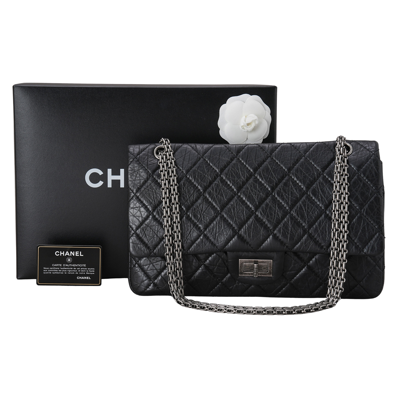 CHANEL(USED)샤넬 2.55 빈티지 32 플랩백
