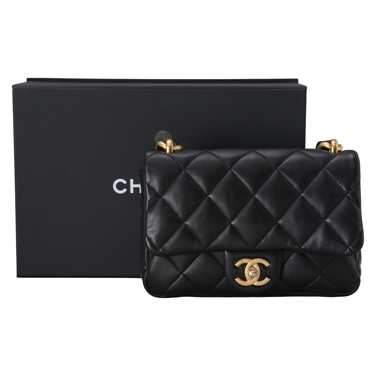 CHANEL(USED)샤넬 AS3214 빅체인 스몰 플랩백