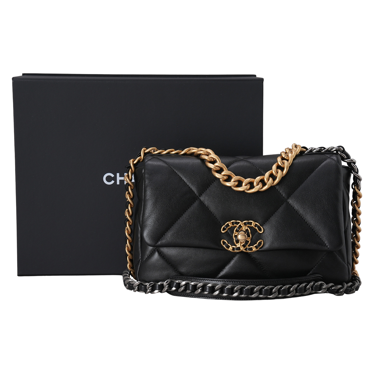 CHANEL(USED)샤넬 19 미디엄 백
