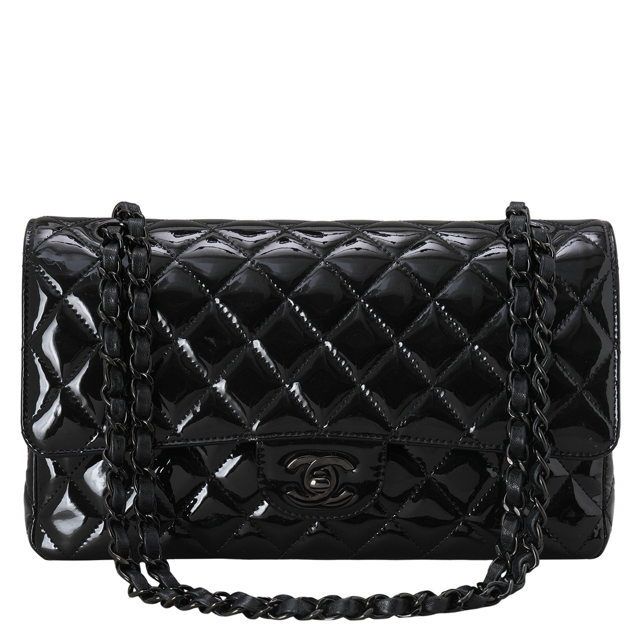 CHANEL(USED)샤넬 페이던트 클래식 미듐 플랩백