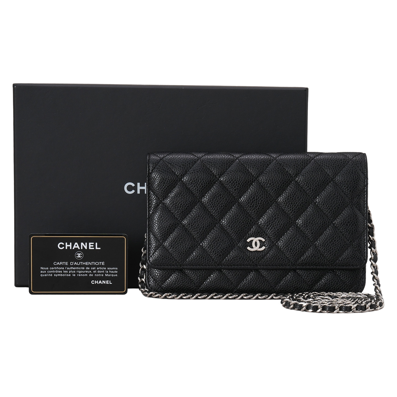 CHANEL(USED)샤넬 캐비어 클래식 WOC