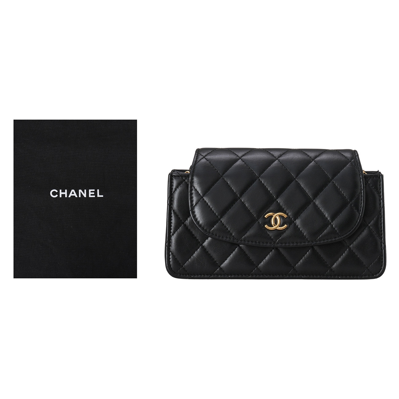 CHANEL(USED)샤넬 시즌 미니 더블 체인백