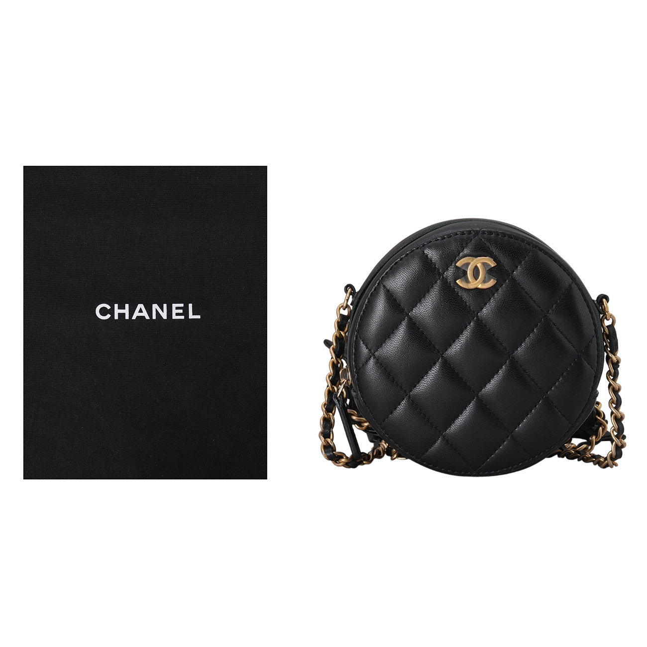 CHANEL(USED)샤넬 시즌 라운드 체인백