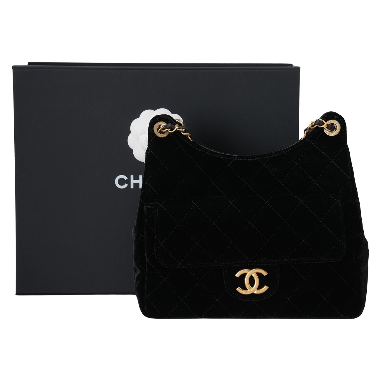 CHANEL(USED)샤넬 AS4322 시즌 호보백 미듐