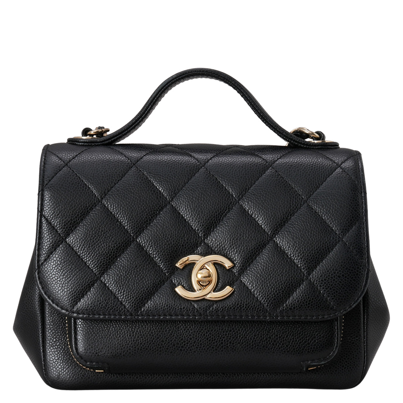 CHANEL(USED)샤넬 캐비어 비즈니스 어피니티 스몰