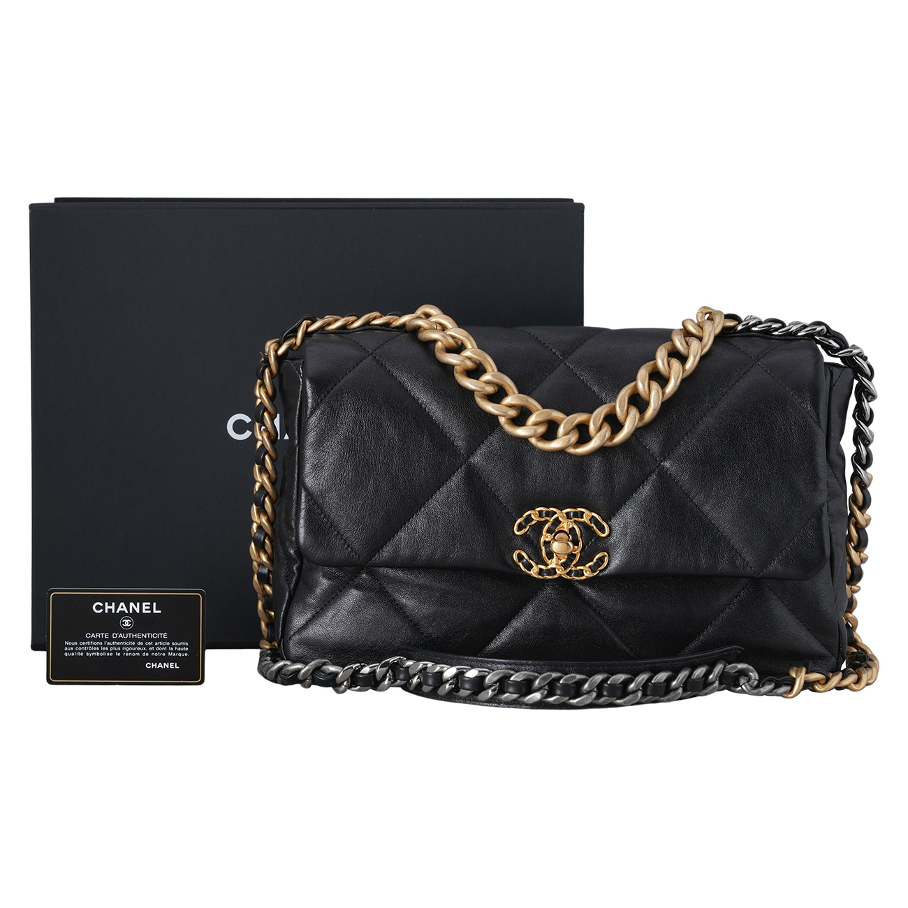 CHANEL(USED)샤넬 AS1161 19백 라지