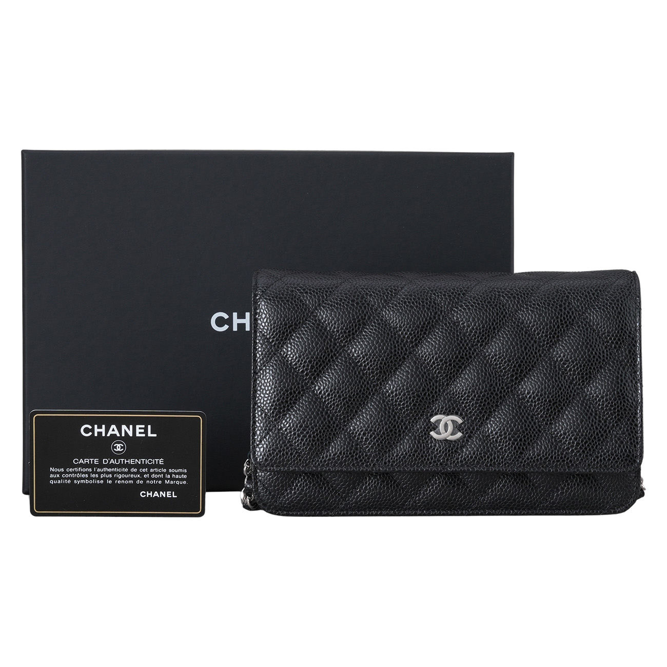 CHANEL(USED)샤넬 캐비어 클래식 WOC