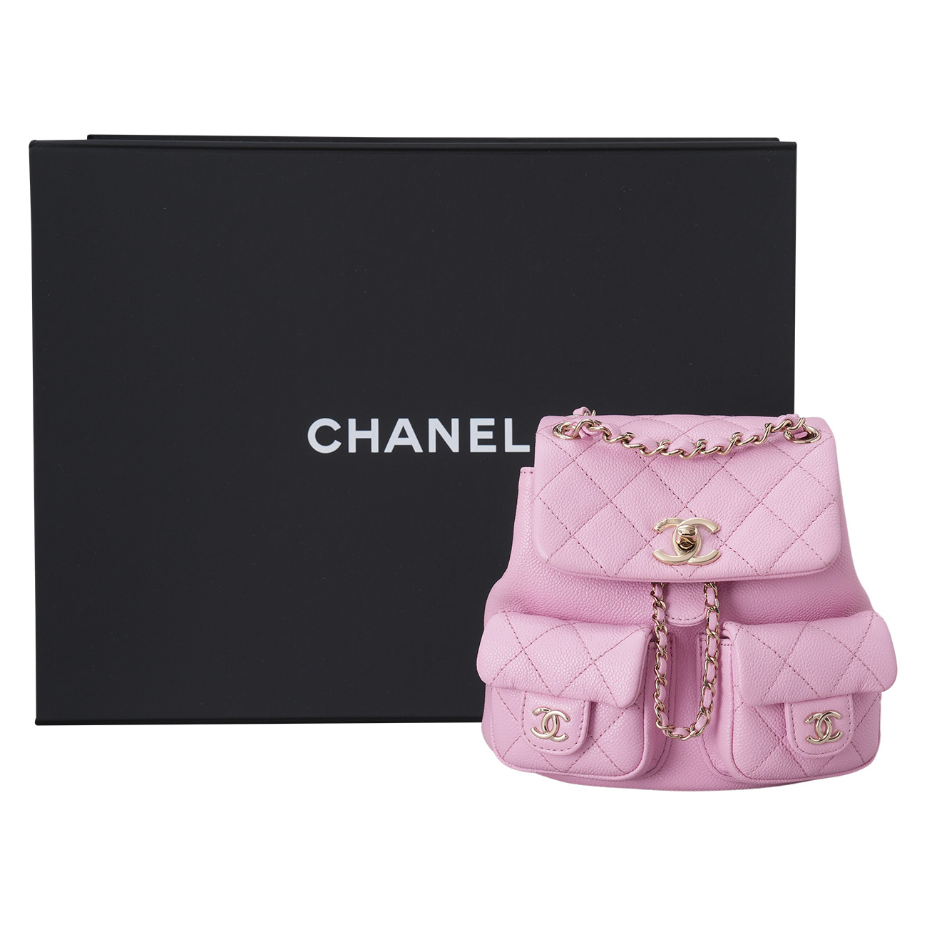 CHANEL(USED)샤넬 캐비어 듀마 백팩