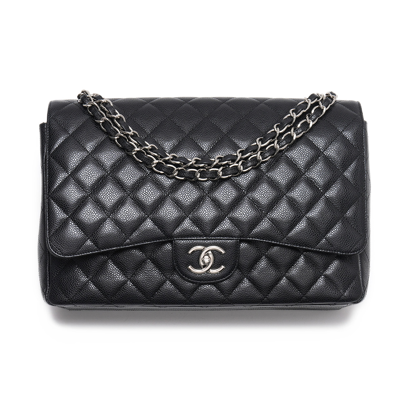 CHANEL(USED)샤넬 캐비어 클래식 맥시 플랩백