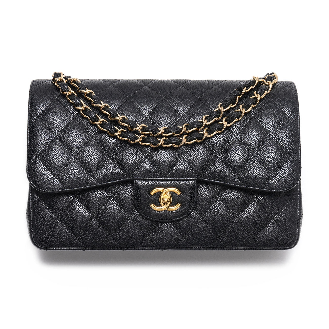 CHANEL(USED)샤넬 캐비어 클래식 라지 플랩백