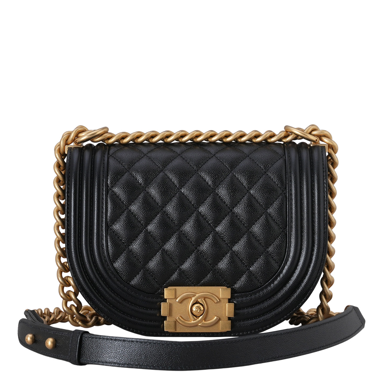 CHANEL(USED)샤넬 AS3350 보이샤넬 메신저백