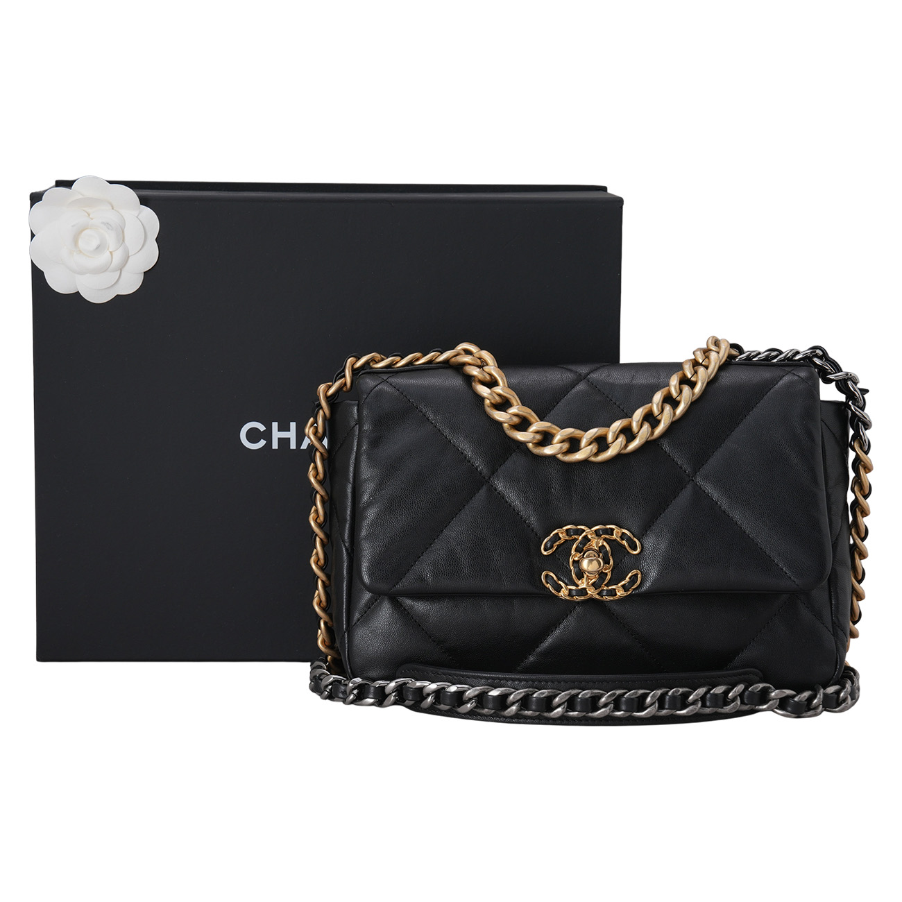 CHANEL(USED)샤넬 19백 미듐