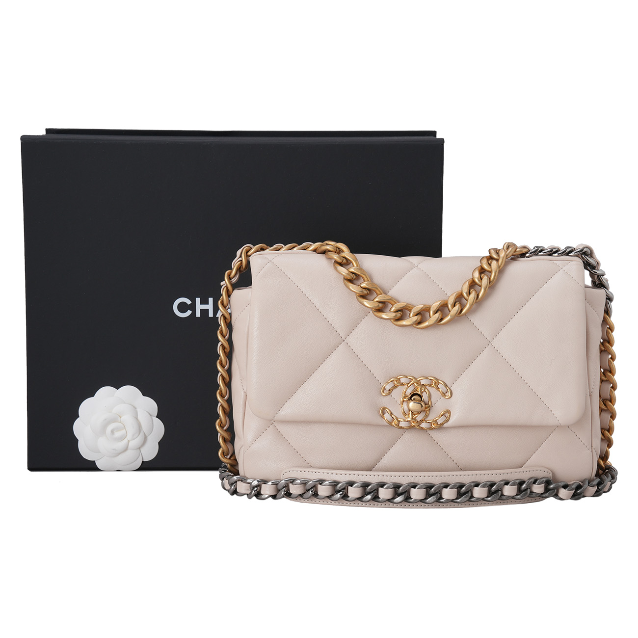 CHANEL(USED)샤넬 19 미디엄 백