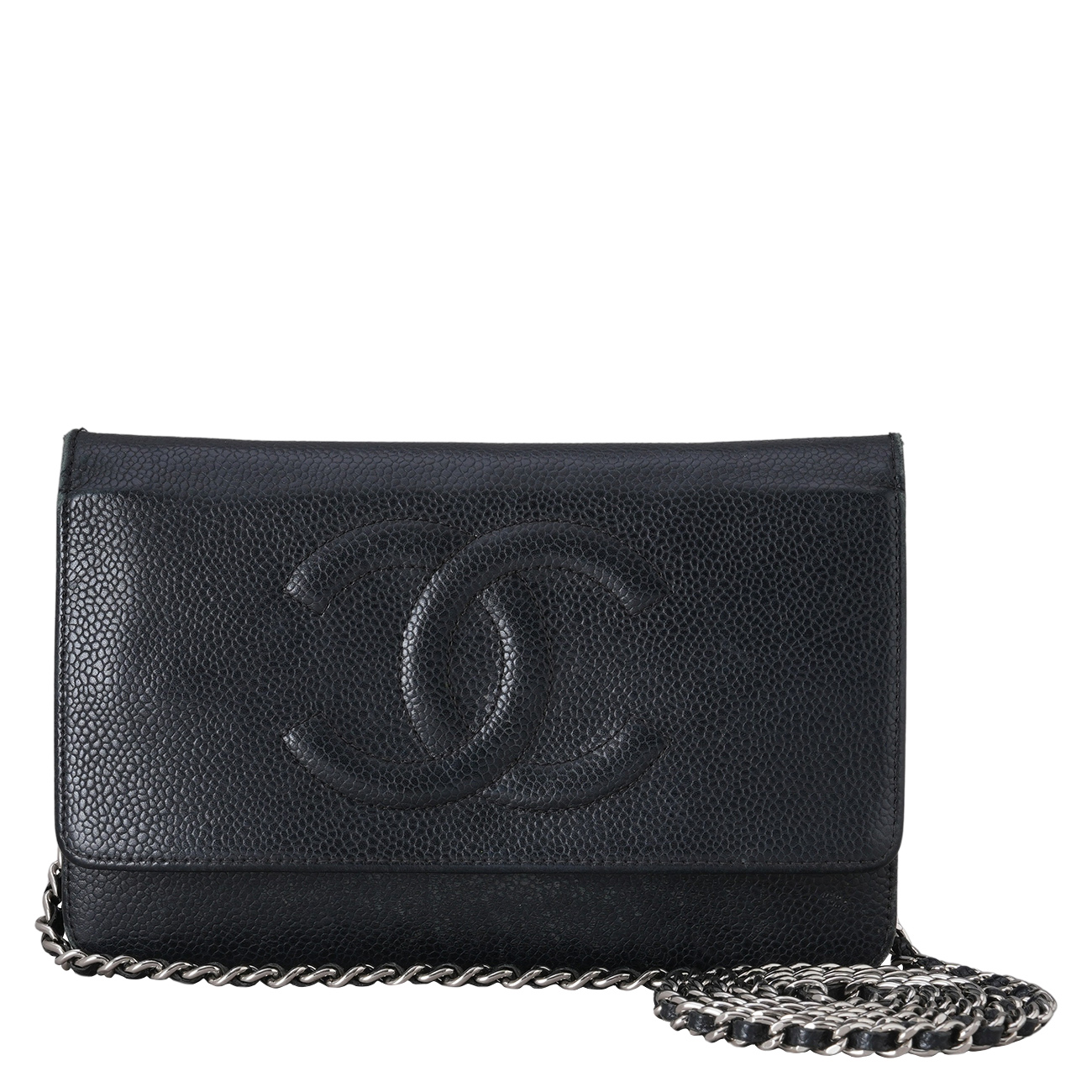 CHANEL(USED)샤넬 캐비어 타임리스 WOC