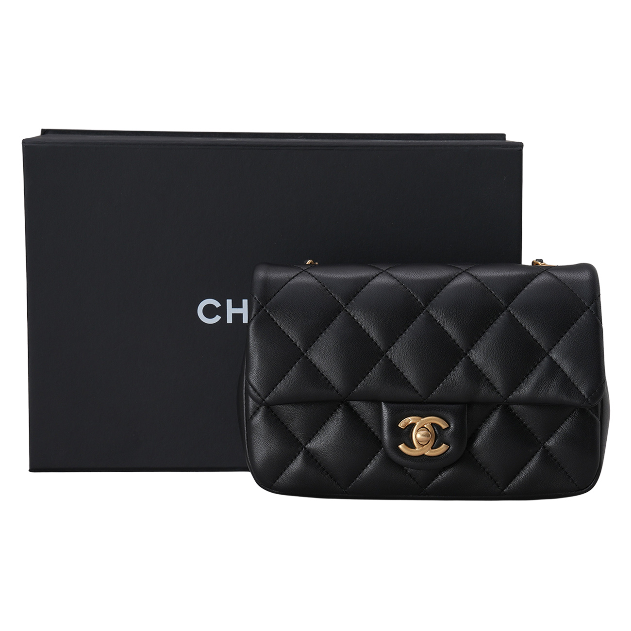 CHANEL(USED)샤넬 AS3457 하트 참 미니 플랩백
