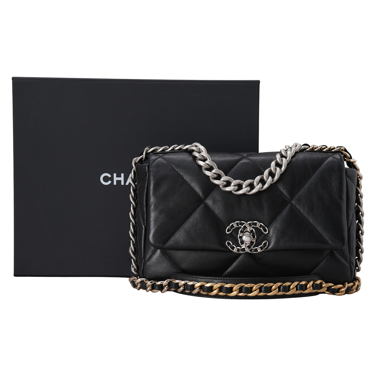 CHANEL(USED)샤넬 19 미디움 백