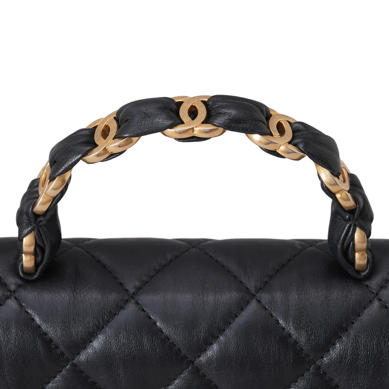 CHANEL(USED)샤넬 AS2478 시즌 CC체인 탑핸들