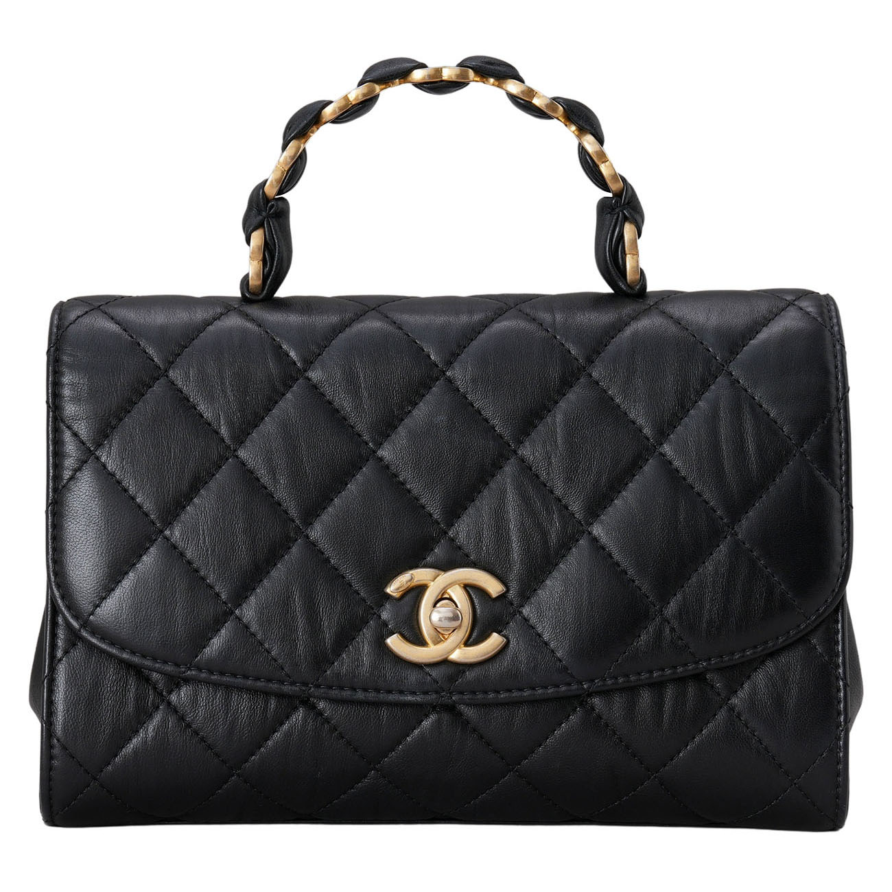 CHANEL(USED)샤넬 AS2478 시즌 CC체인 탑핸들