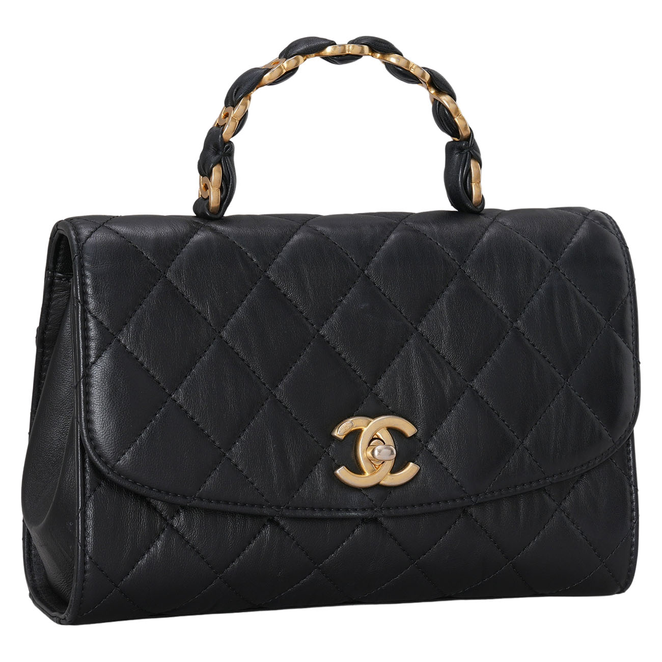 CHANEL(USED)샤넬 AS2478 시즌 CC체인 탑핸들