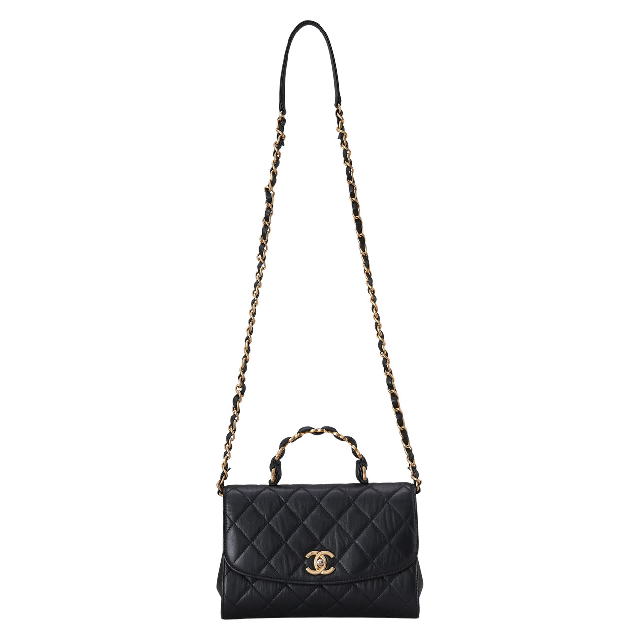 CHANEL(USED)샤넬 AS2478 시즌 CC체인 탑핸들