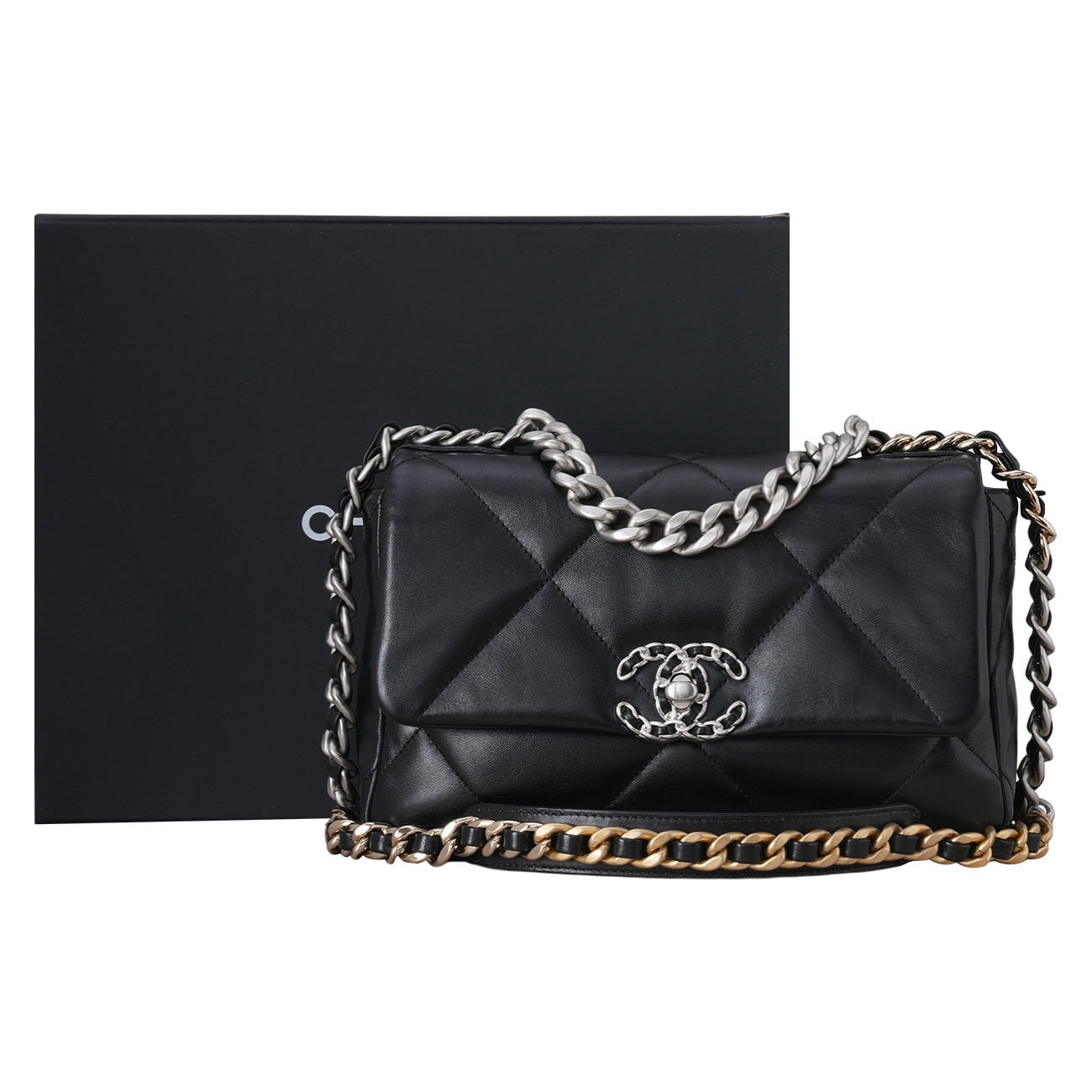 CHANEL(USED)샤넬 19백 미듐