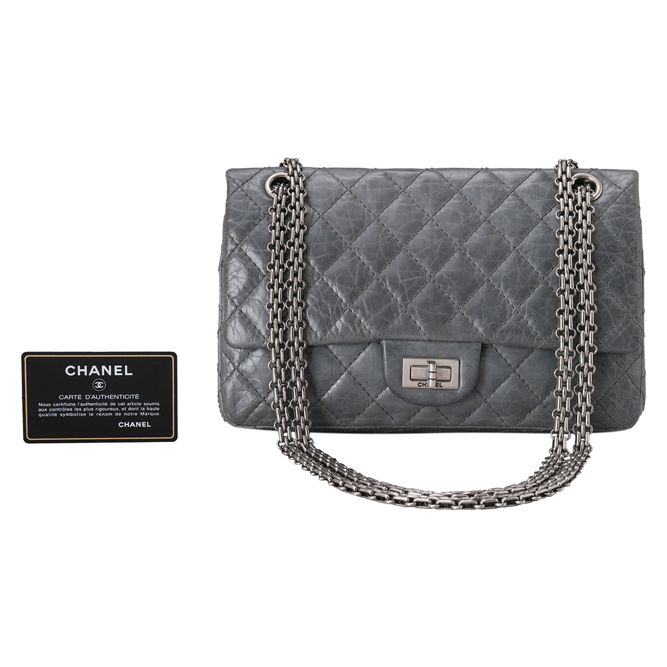 CHANEL(USED)샤넬 2.55 빈티지 24 플랩백
