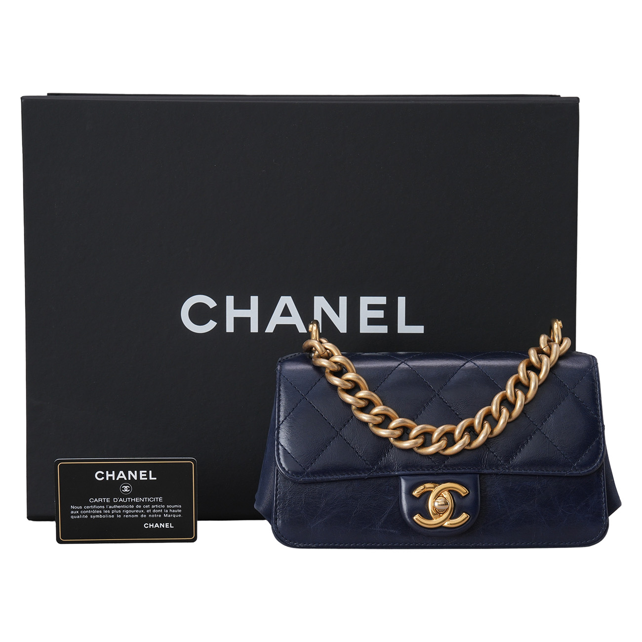 CHANEL(USED)샤넬 A91863 시즌 트리플 플랩백