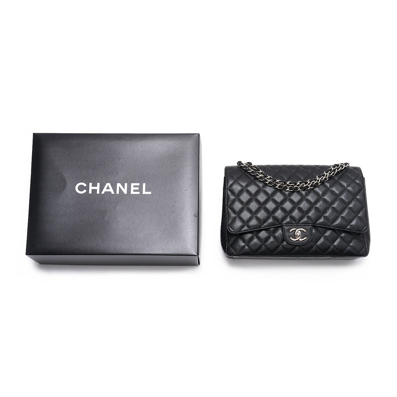 CHANEL(USED)샤넬 캐비어 클래식 맥시 플랩백