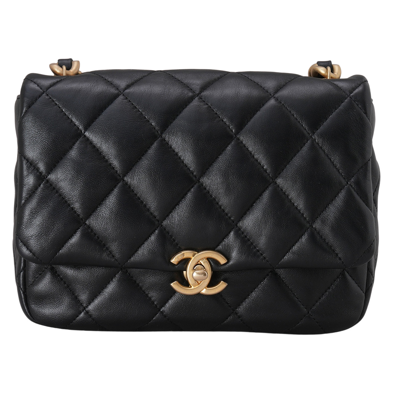 CHANEL(USED)샤넬 AS3206 시즌 램스킨 스몰 체인백