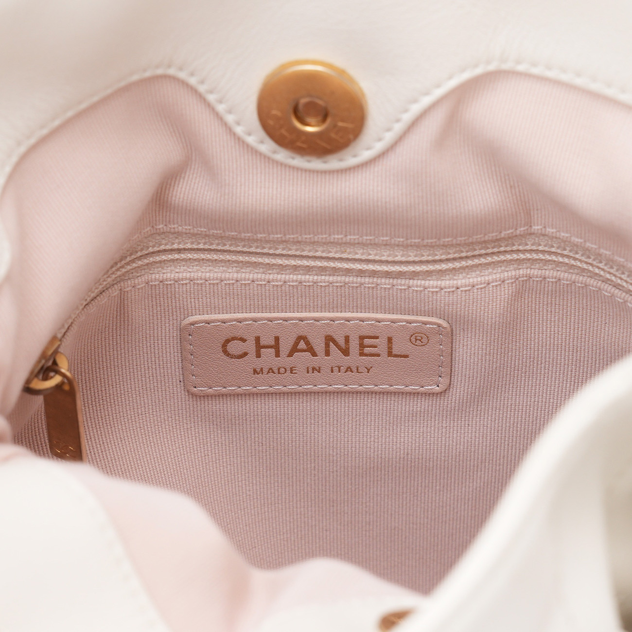 CHANEL(USED)샤넬 드로스트링 체인 숄더백