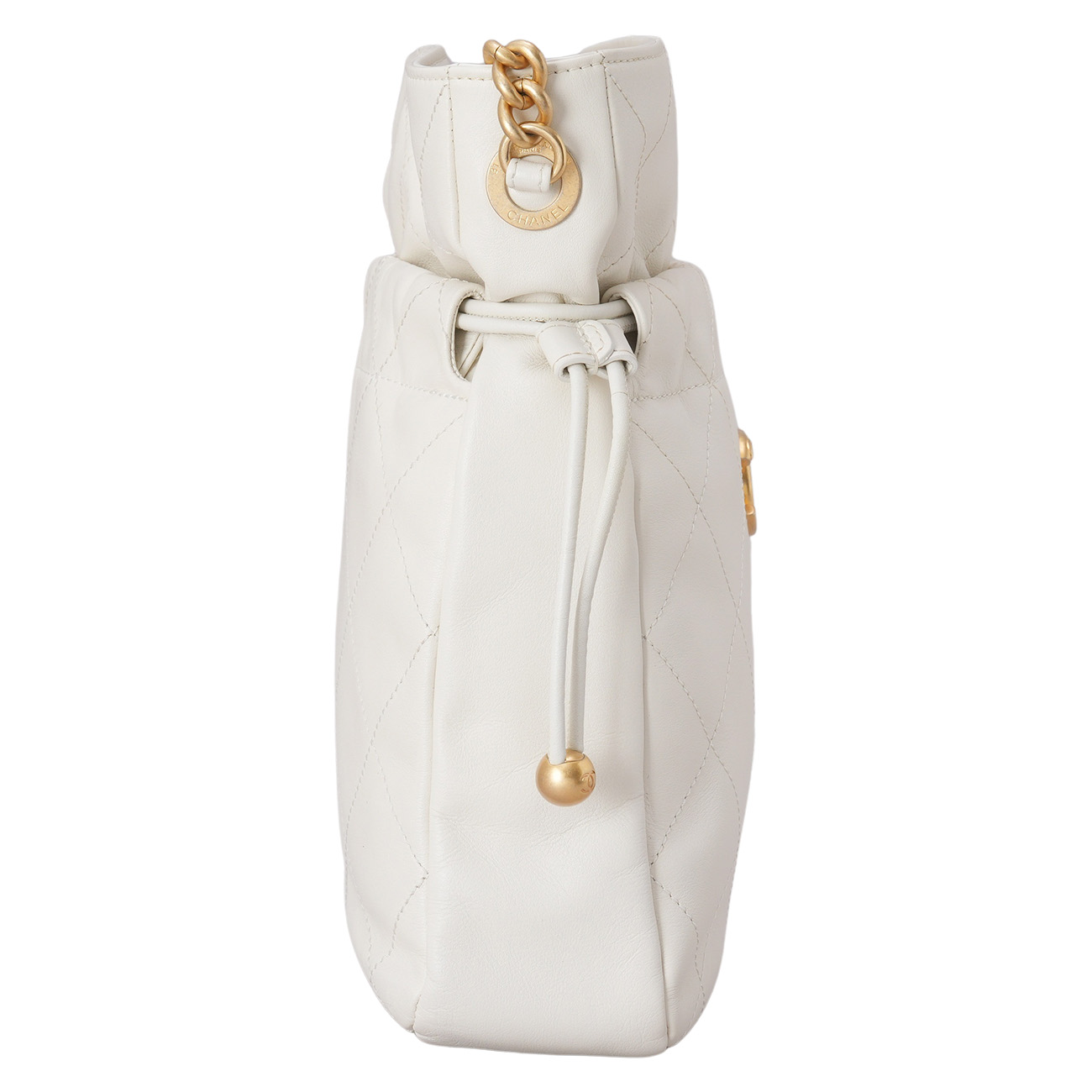 CHANEL(USED)샤넬 드로스트링 체인 숄더백