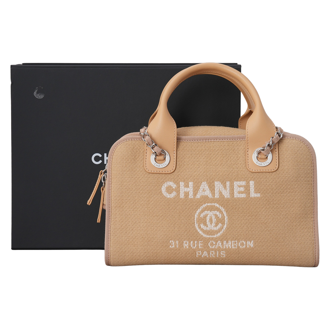 CHANEL(USED)샤넬 도빌 볼링백