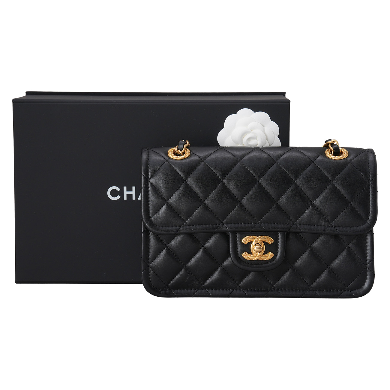 CHANEL(USED)샤넬 AS5225 시즌 체인 미니 플랩백