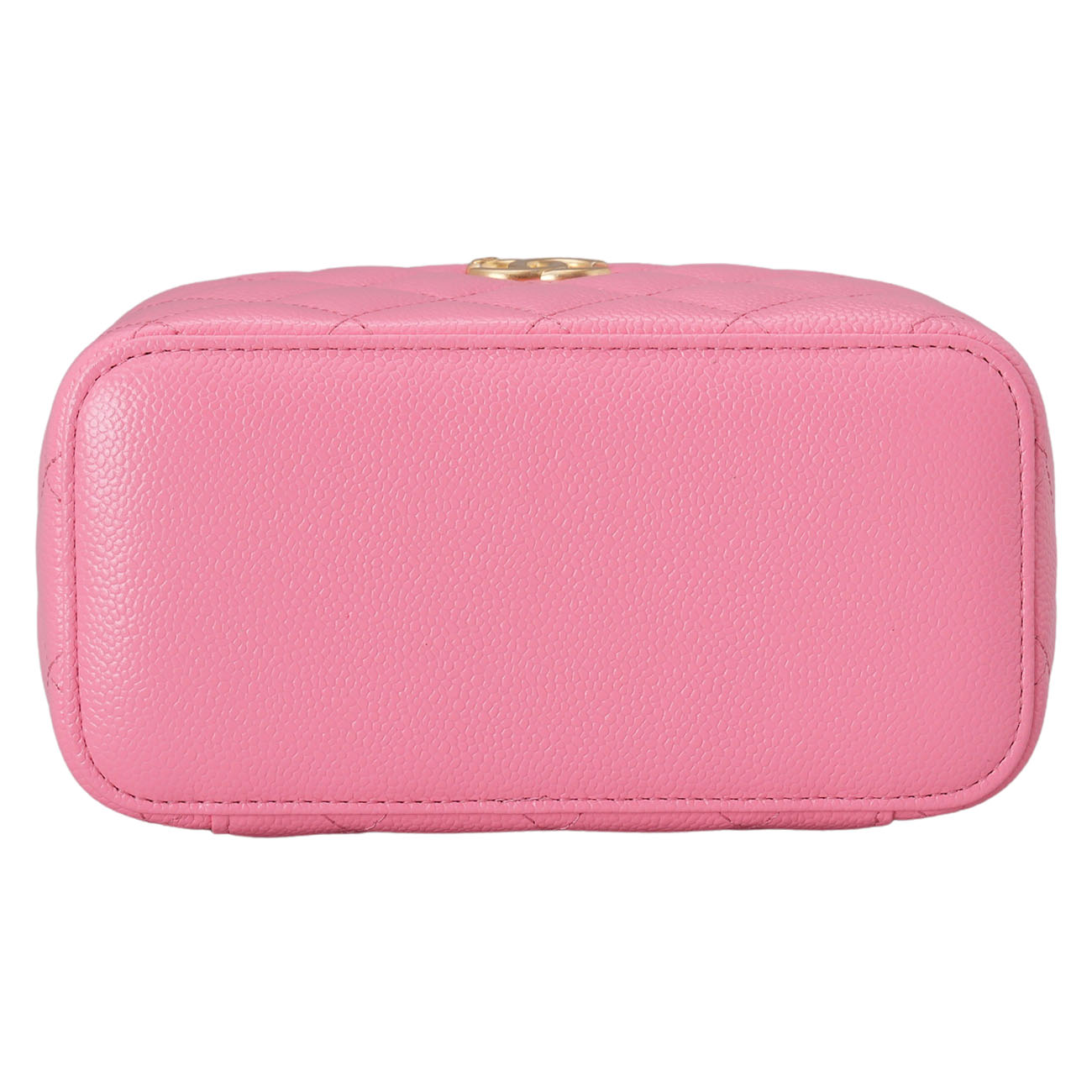 CHANEL(USED)샤넬 캐비어 시즌 베니티 레터링 탑핸들