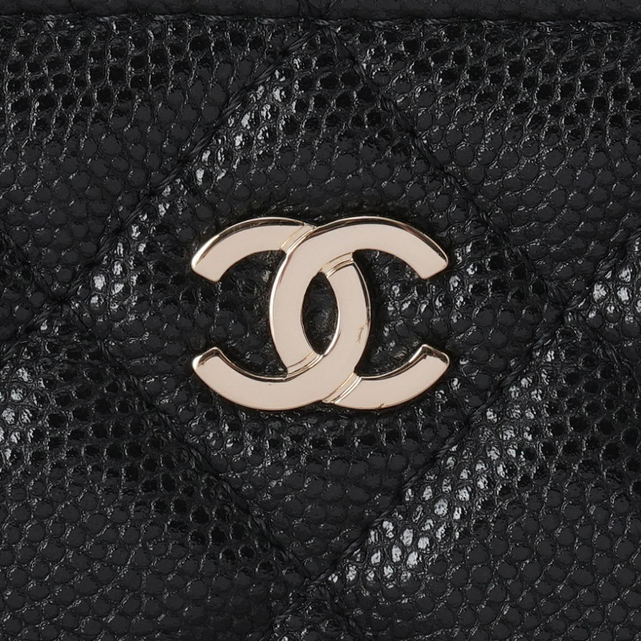CHANEL(USED)샤넬 캐비어 더블지퍼 WOC