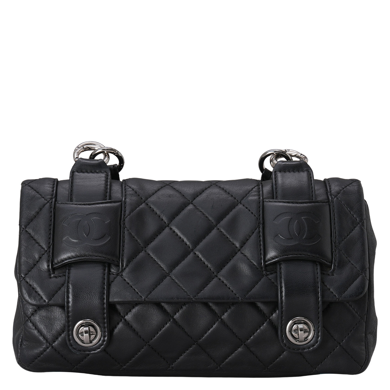 CHANEL(USED)샤넬 시즌 램스킨 숄더백