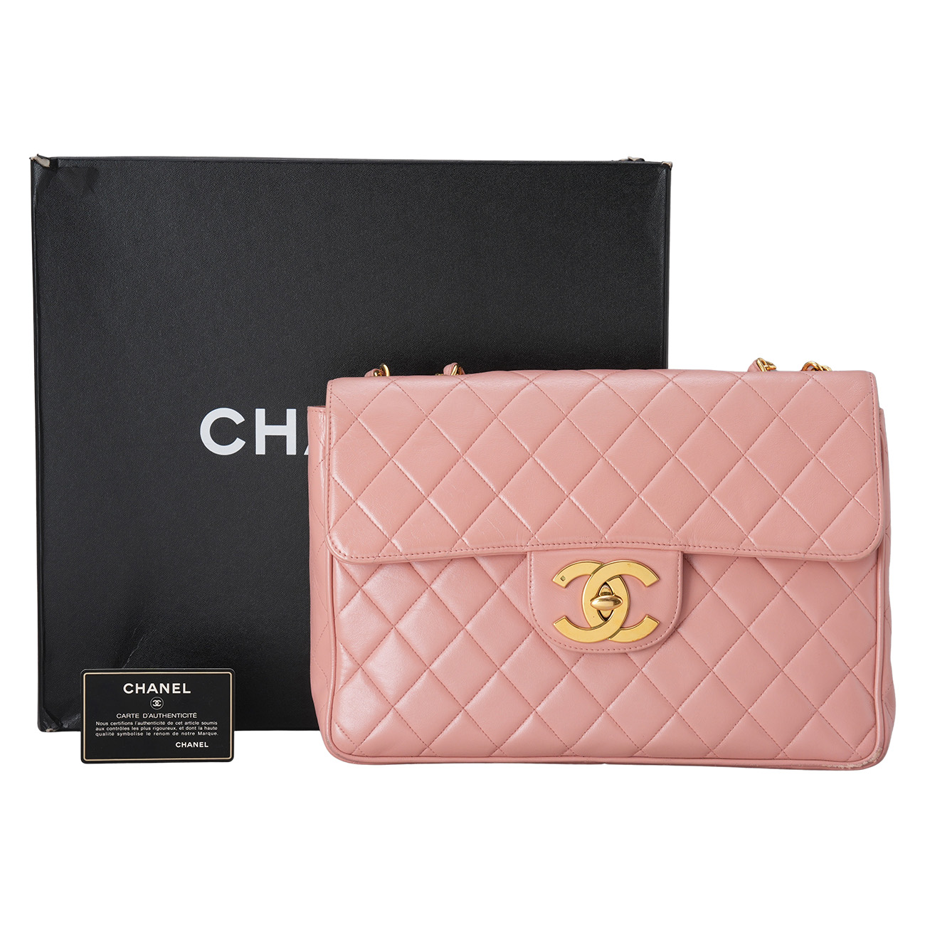CHANEL(USED)샤넬 시즌 램스킨 체인백