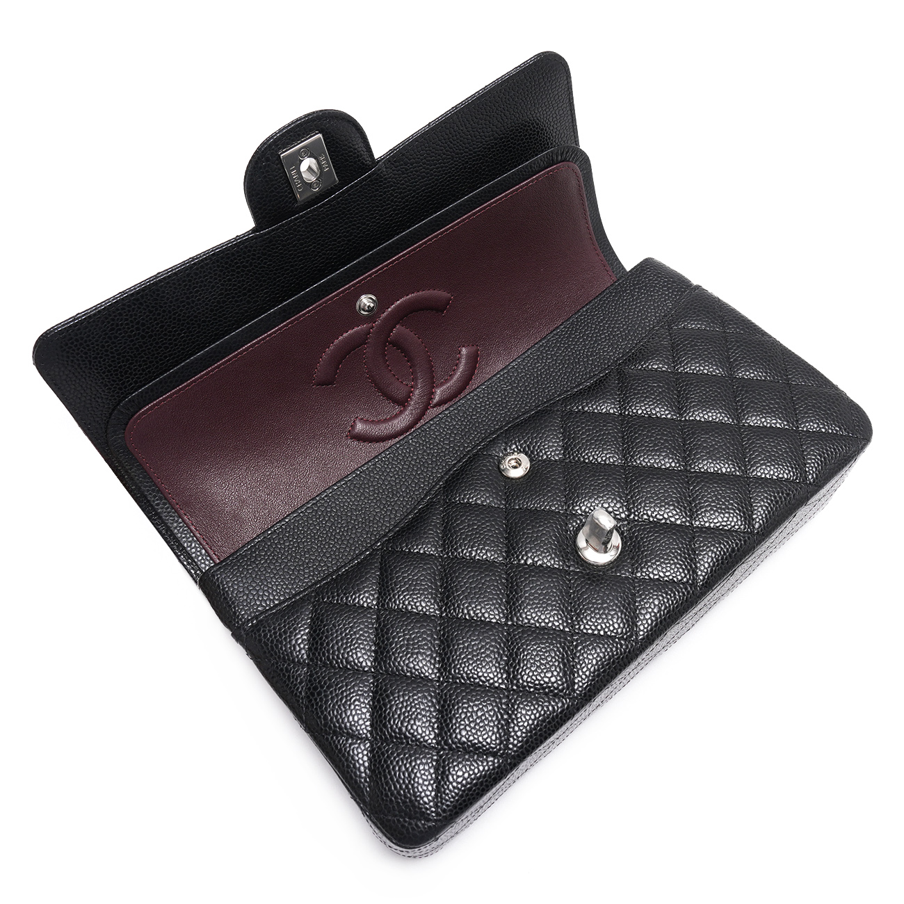CHANEL(USED)샤넬 캐비어 클래식 미듐 플랩백