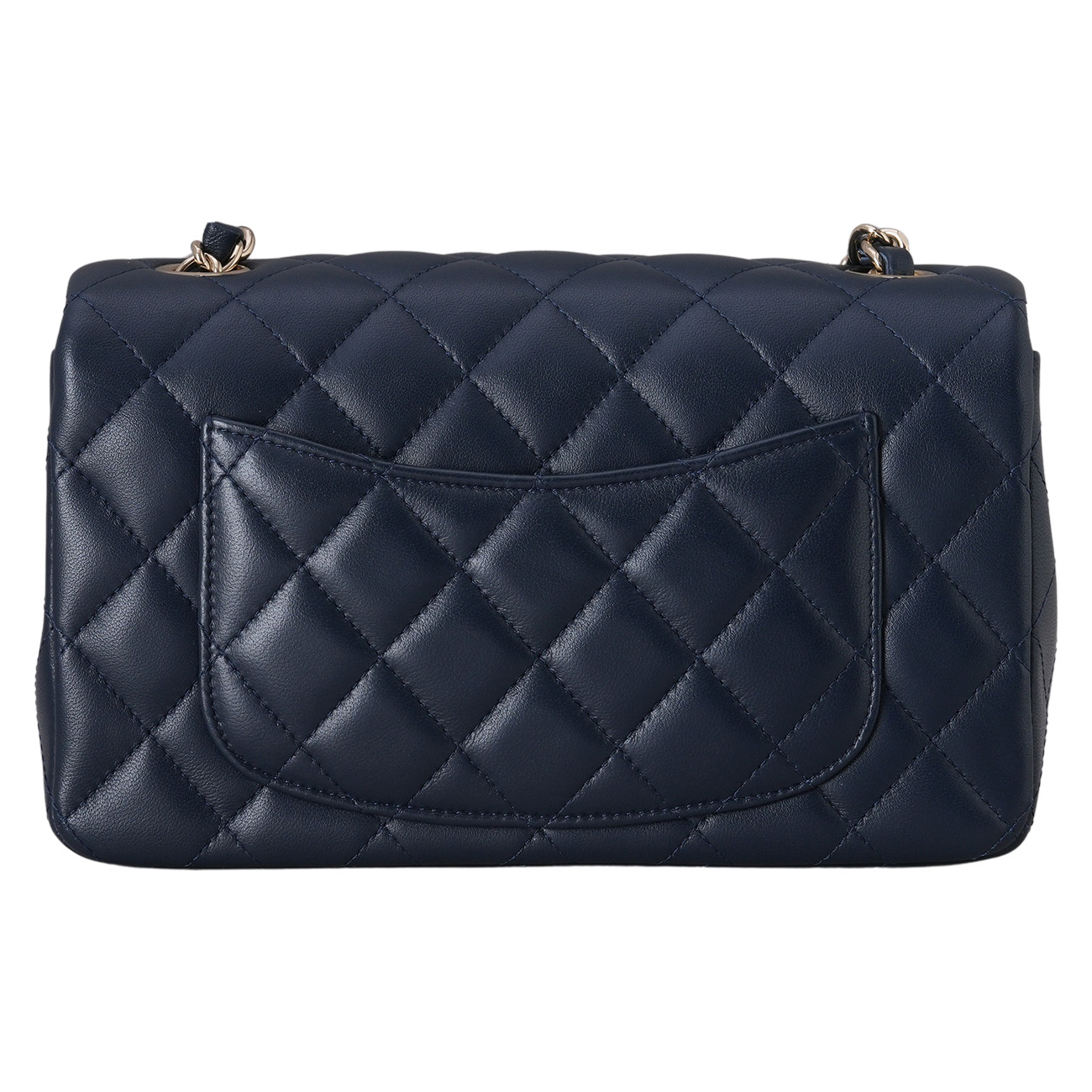 CHANEL(USED)샤넬 램스킨 뉴미니 클래식 크로스백