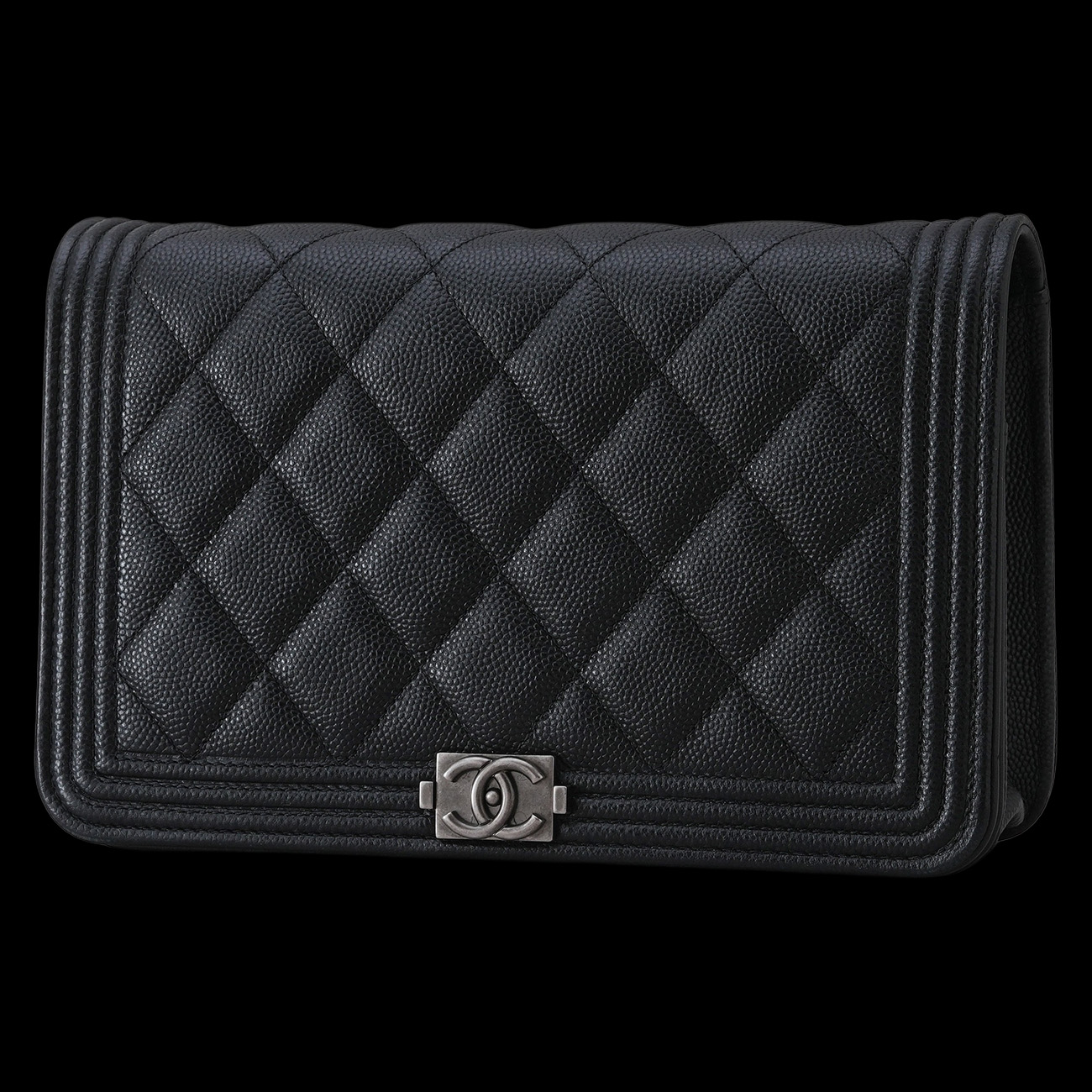 CHANEL(USED)샤넬 캐비어 보이샤넬 WOC