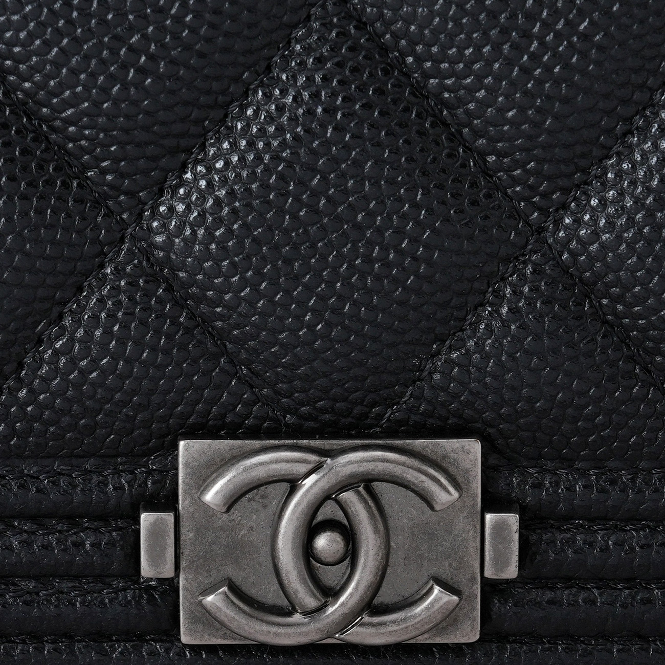CHANEL(USED)샤넬 캐비어 보이샤넬 WOC