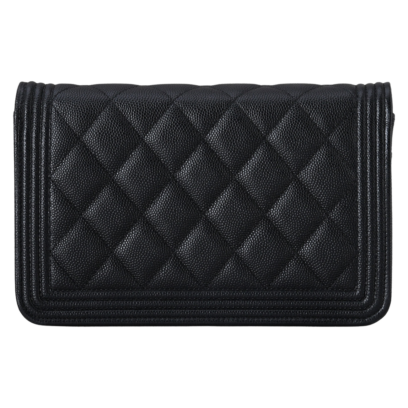 CHANEL(USED)샤넬 캐비어 보이샤넬 WOC