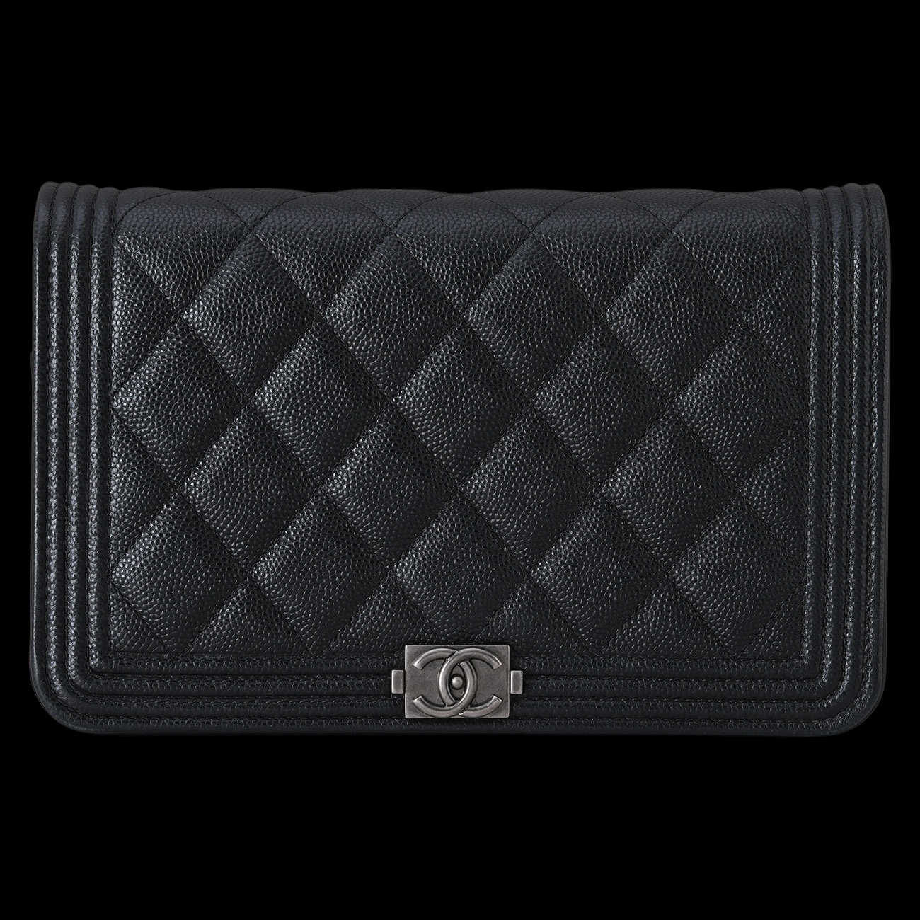 CHANEL(USED)샤넬 캐비어 보이샤넬 WOC